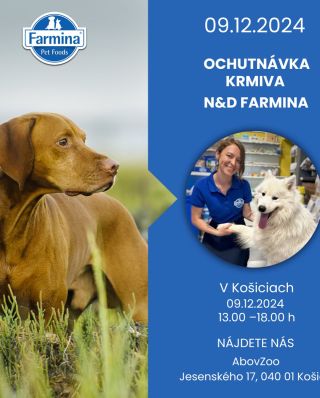 Príďte sa poradiť o ideálnom jedálničku vášho domáceho miláčika už 9.12 u nás v predajni Abovzoo na Jesenského 17 #abovzoo...