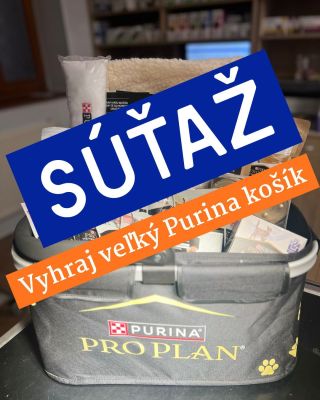 🤩🐱SÚŤAŽ O VEĽKÝ PURINA NÁKUPNÝ KOŠÍK!🤩🐱 Nakupujete v Abovzoo – Jesenského 17, Košice? 🏠Teraz máte šancu vyhrať obrovský...